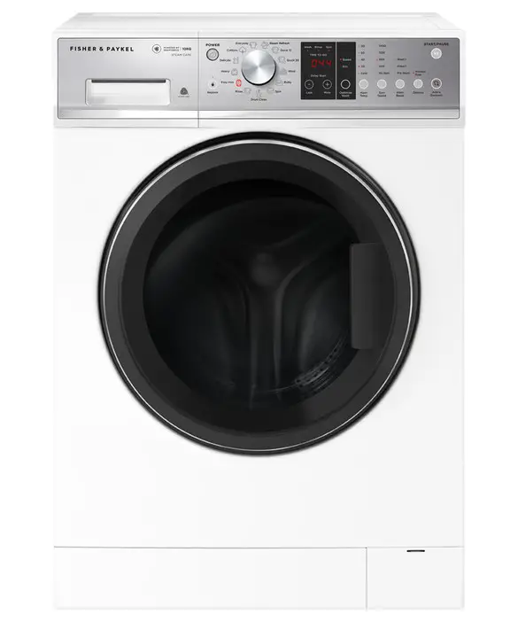 FISHER PAYKEL WH1060P3 10kg Steam Care Front Loader Washing Machine