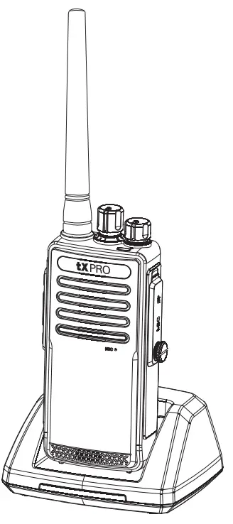 txPRO TX 680 Two Way Radio - fig 1