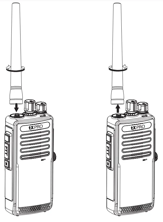 txPRO TX 680 Two Way Radio - fig 3