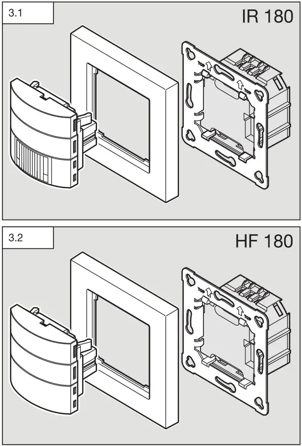 steinel IR 180 Presence Switch - overview 1