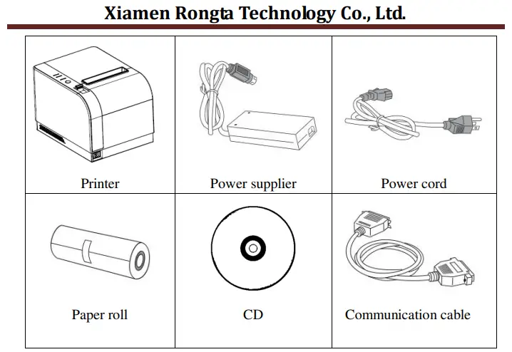 RONGTA 820 Series RP820 80mm Thermal Receipt Printer-fig3