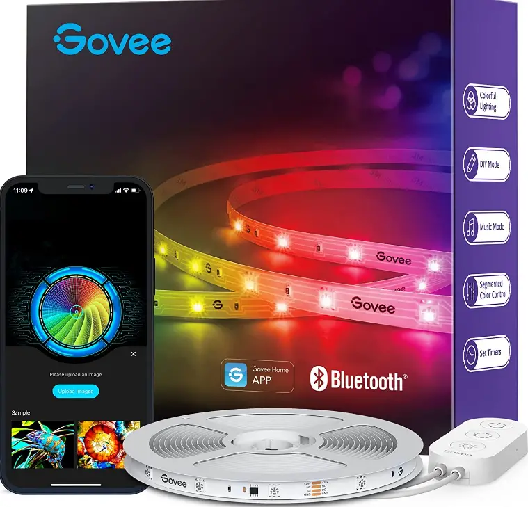 Govee H6119 Dreamcolor LED Strip Light for Car with App Control
