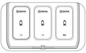 BOYA BY-XM6-K2BOX Charging Case 6