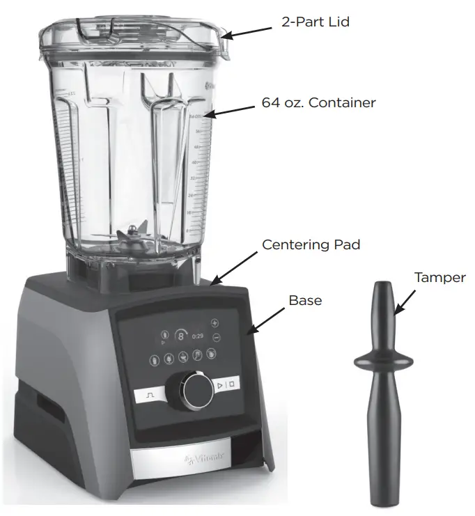Vitamix VM0185 Ascent Series High Performance Blenders - fig 3