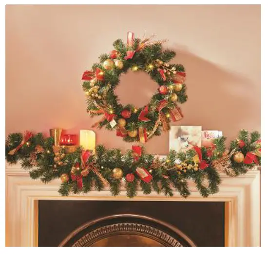 COOPERS OF STORTFORD J049 Pre Lit Christmas Decorations Lights