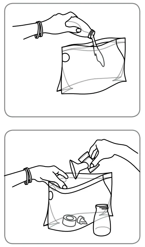 ardo SWITZERLAND Easy Clean Multi-use Microwave Steam Cleaning Bags - Fig 1