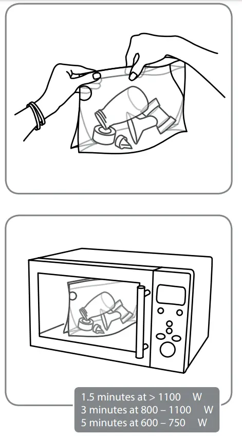 ardo SWITZERLAND Easy Clean Multi-use Microwave Steam Cleaning Bags - Fig 2