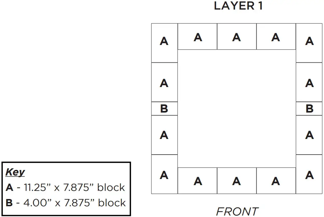 THE OUTDOOR GREATROOM COMPANY BRON5151 K Bronson Fire Pit - LAYER 1