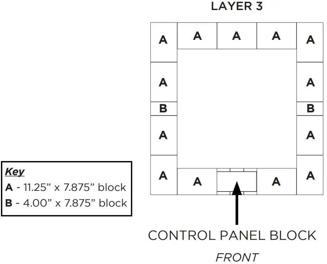 THE OUTDOOR GREATROOM COMPANY BRON5151 K Bronson Fire Pit - LAYER 3