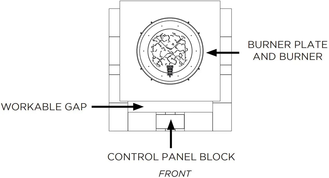 THE OUTDOOR GREATROOM COMPANY BRON5151 K Bronson Fire Pit - LAYER 4