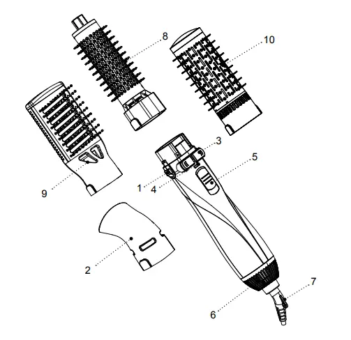 BRAYER-BR3132-Hair-Dryer-FIG-1