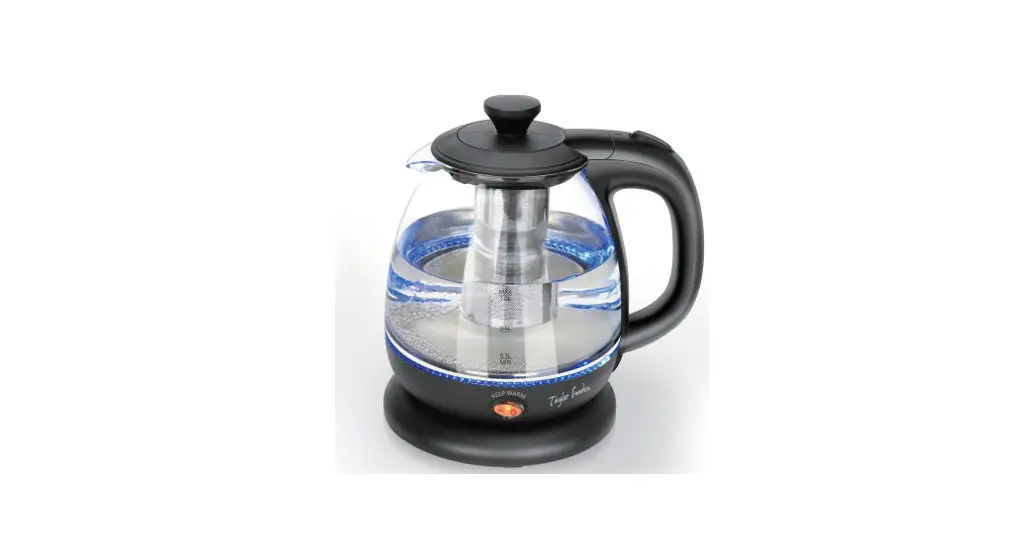 Taylor Swoden 300104ay Electric Kettle With Filter Instruction Manual