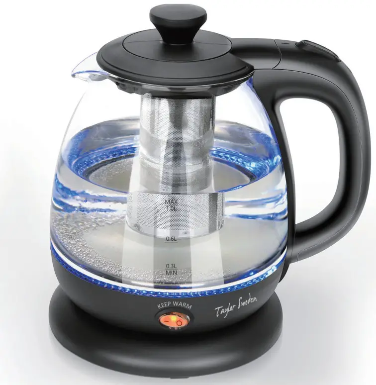 Taylor Swoden 300104AY Electric Kettle with Filter