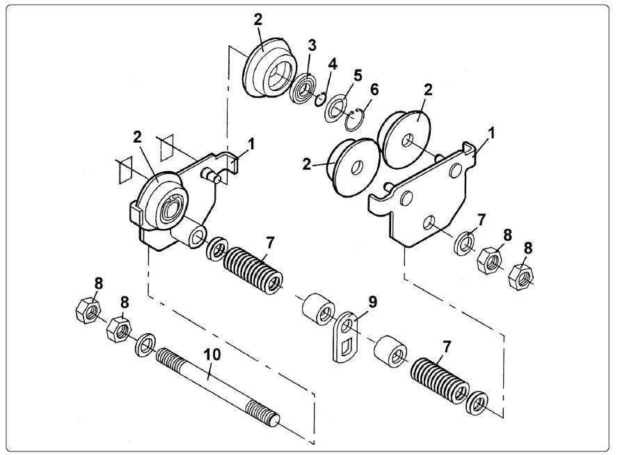 SEALEY PT500.V2 0.5tonne Plain Trolley fig (1)