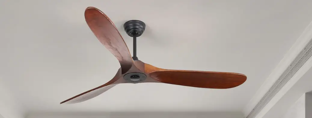 Bansa Rose Dhmtt2022090207 36 Inch Matte Black Wood Leaf Indoor Ceiling Fan Light Led Integrated Ac Motor With Remote Control Installation Guide