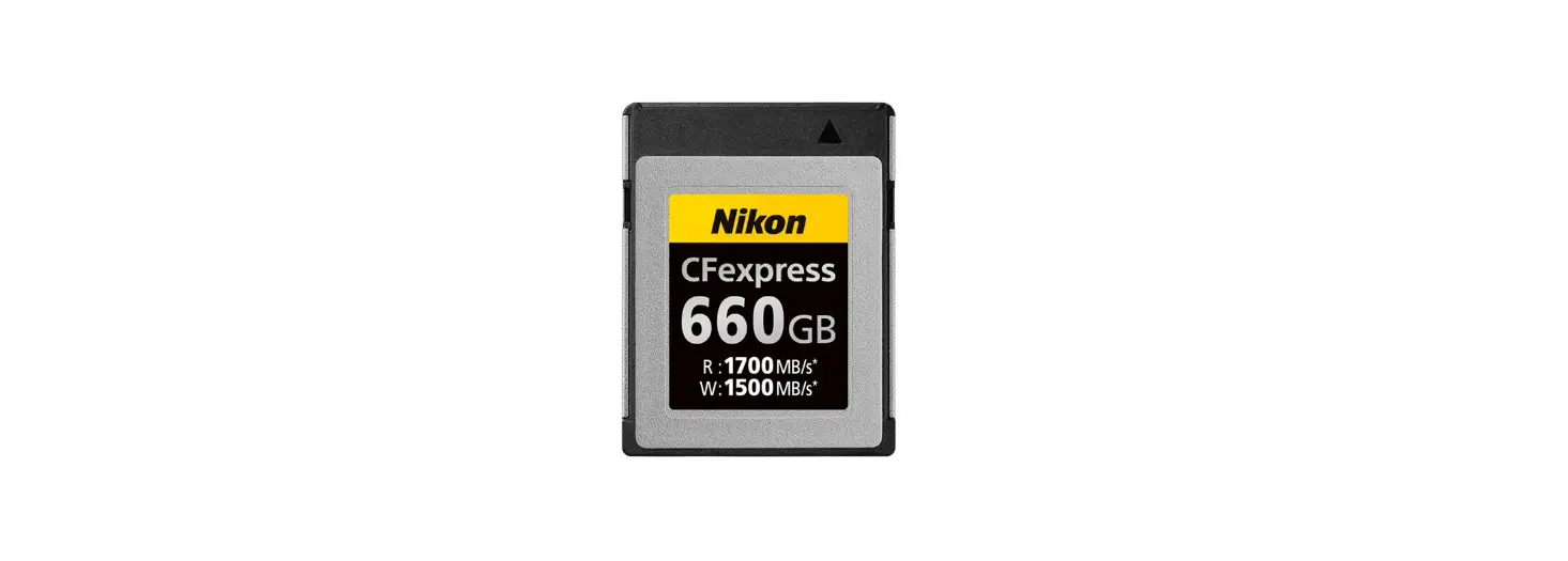 Nikon Mc-cf660g High-speed Cfexpress Type-b Memory Card User Manual