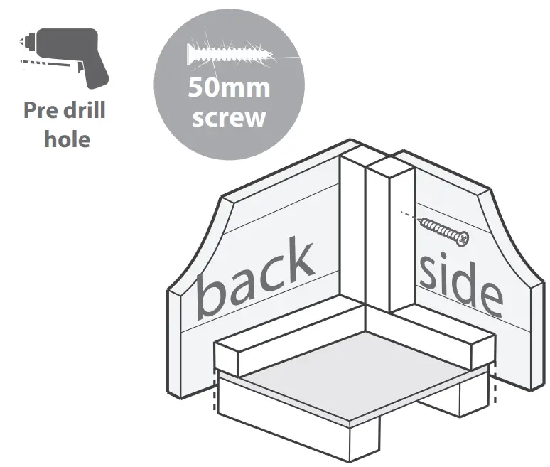 MeRcia 03DTSHRA0808FGC42TW V1 8 x 8 Vermont Wooden Summerhouse - fig 25