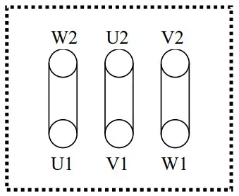 MSF VATHAUER 191738 Thre Phase Worm Gearbox Motor - Delta connection