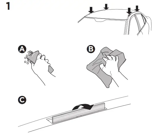 THULE Kit 187024 Fixpoint - fig1