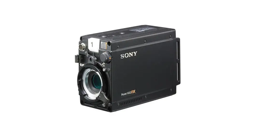 Sony Hdc-p1 Hd Compact Studio And Broadcast Camera User Manual