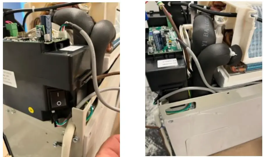 OLIMPIA SPLENDID B1018 Maestro Wi-Fi Kit Instruction Manual - Route communicating wire into chase