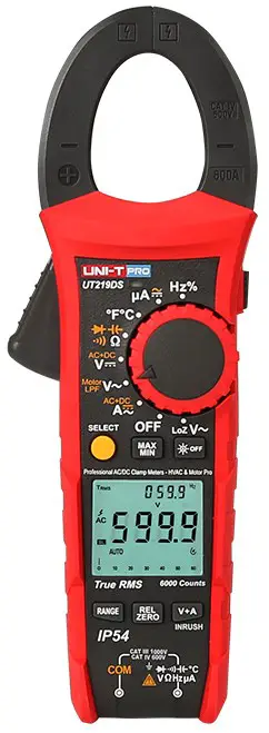 UNI-T UT219E-M-DS Professional Clamp Meter-fig1