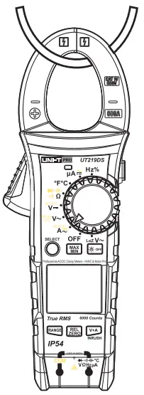 UNI-T UT219E-M-DS Professional Clamp Meter-fig16