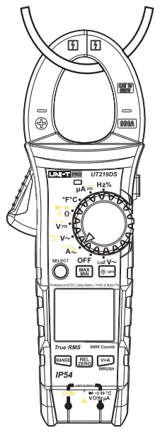UNI-T UT219E-M-DS Professional Clamp Meter-fig19