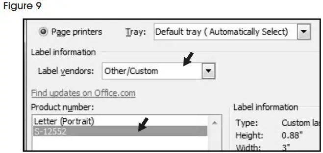 ULINE S-7702 Insert Cards - fig 9