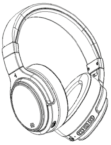 kogan KAEC65ANCBA CE-65 II Pro Active Noise Cancelling Headphones - 2