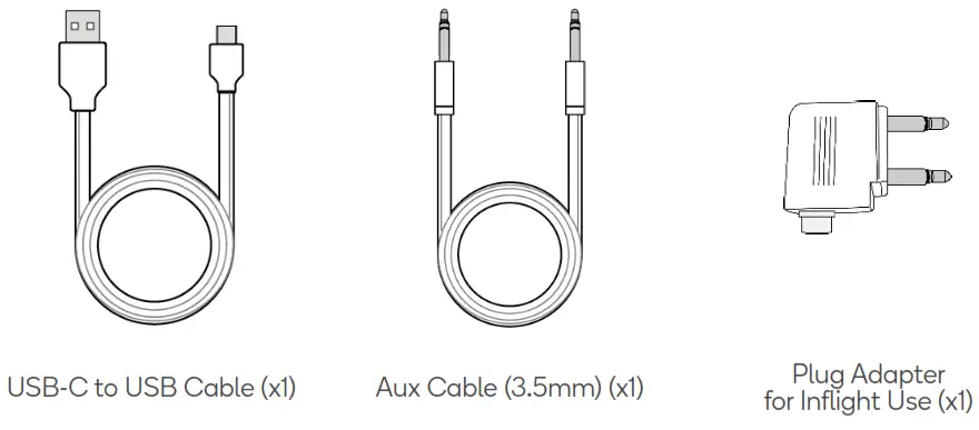 kogan KAEC65ANCBA CE-65 II Pro Active Noise Cancelling Headphones - 3