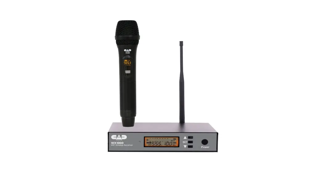 Wx1000hh 100 Channel Uhf Wireless Handheld Microphone System User Guide