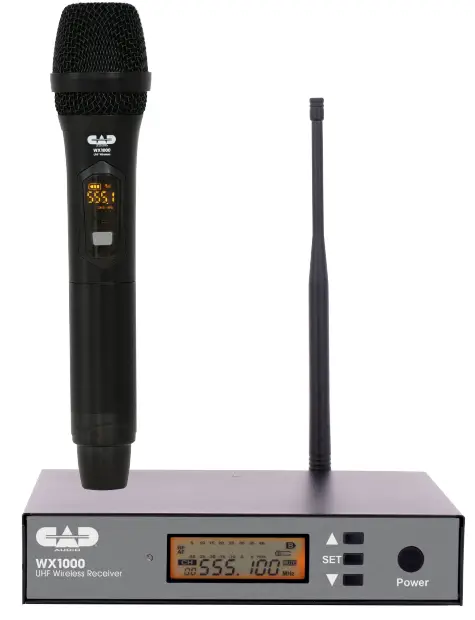 WX1000HH 100 Channel UHF Wireless Handheld Microphone System