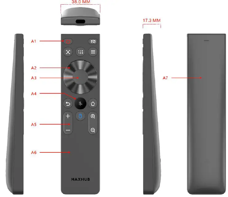 MAXHUB-RC01-Remote-Control-fig-1