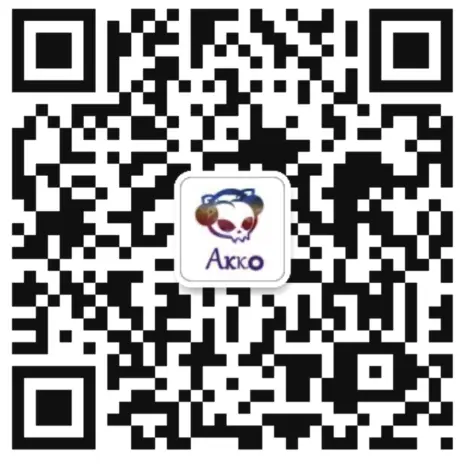 AKKO PC98B-Plus Black and Gold Keyboard - qr code