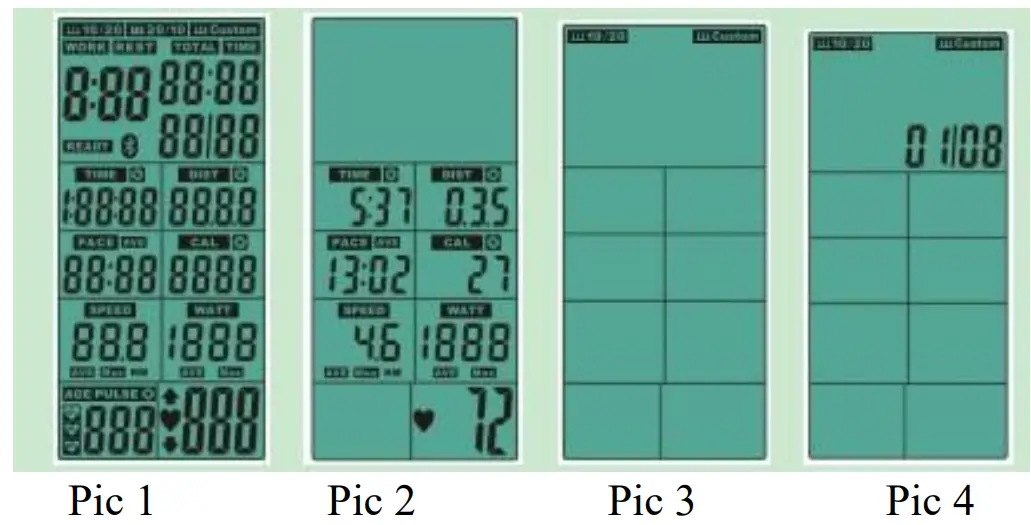 GYMKIT UK 420205 CURVE Wood Treadmill - fig 6