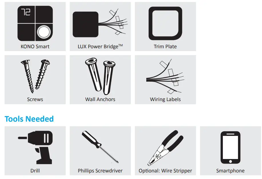 Kono KN-S-MG1 Thermostat Unauthorized Version-1