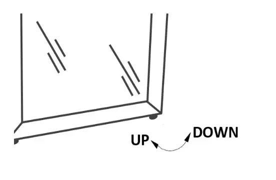 Whynter 34 Bottle Freestanding Stainless Steel Wine Refrigerator - CONTROL PANEL 1