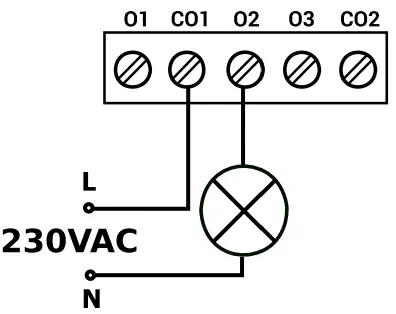 Connection of resistive load
