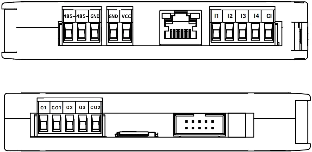 TERMINALS OF THE DEVICE