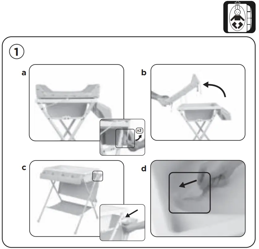 bebeconfort Baltic Baltic Changing Table with Bath - fig 13
