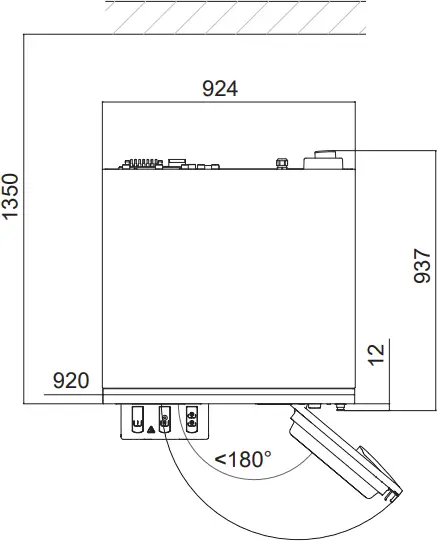 Miele PWM 920 SD-SI - Dimensions 3