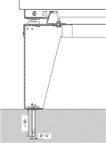 Miele PWM 920 SD-SI - Floor anchoring 3