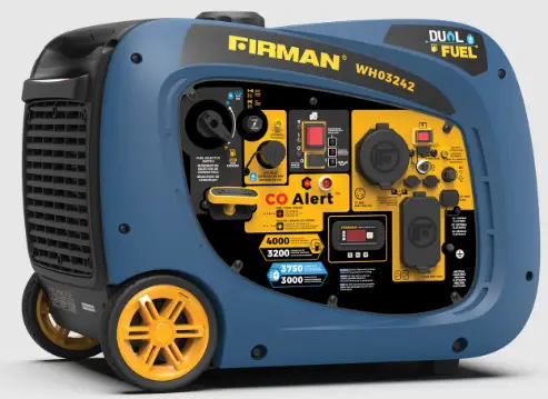 FIRMAN WH03242 Dual Fuel Inverter Portable Generator logo