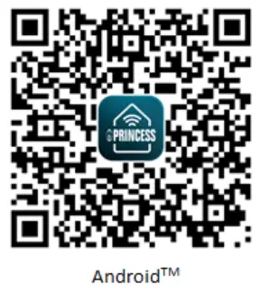 PRINCESS 01.358280.02.001 Smart Tower Fan - qr code 1