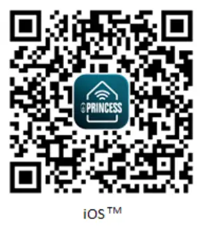 PRINCESS 01.358280.02.001 Smart Tower Fan - qr code
