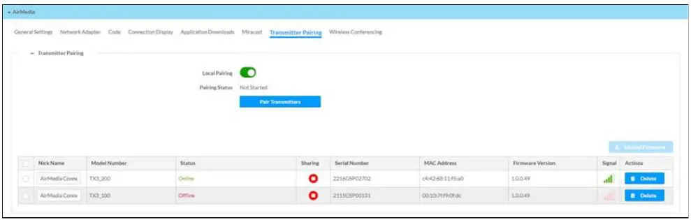 CRESTRON AM-TX3-200 AirMedia Transmitters User Manual - AirMedia Screen