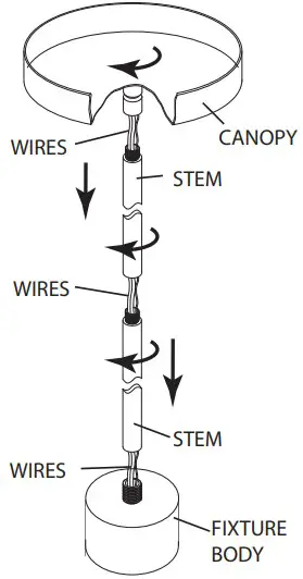 DRAWING 1- Stem assembly