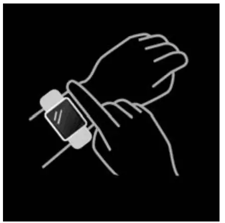 kogan KAAPMWTCBLA Active Plus Mini Smart Watch - How to wear