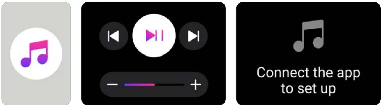 kogan KAAPMWTCBLA Active Plus Mini Smart Watch - Music